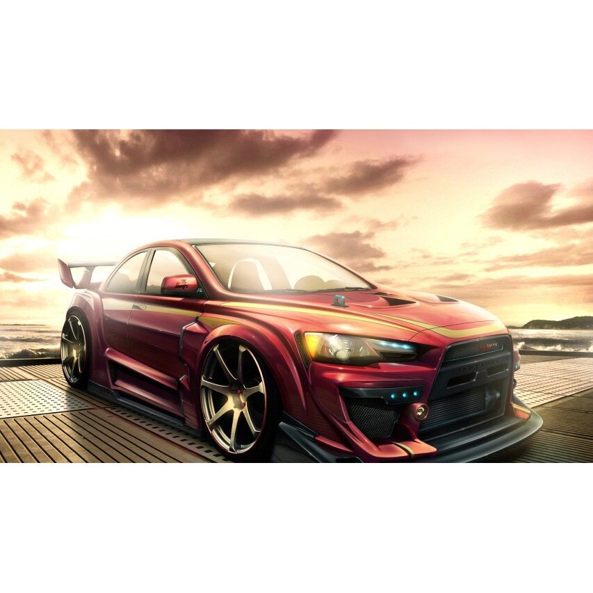 Tablou canvas 50x90 cm, Auto model 212