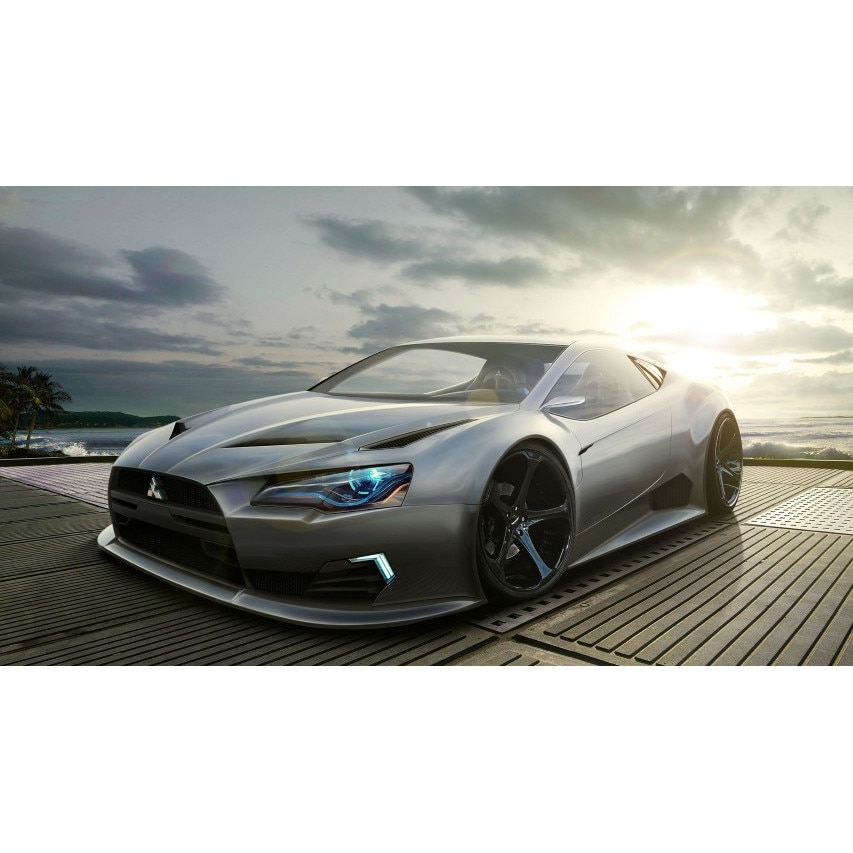 Tablou canvas 35x50 cm, Auto model 211