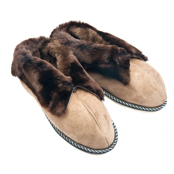 Brawl channel Extra Papuci casa (botosi) din blana si piele naturala barbati B016, 45 EU -  eMAG.ro