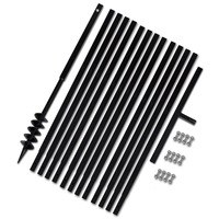 set burghiu manual pentru gauri in pamant 80 mm cu tub prelungitor vidaxl 13 m imagen 21_0_
0