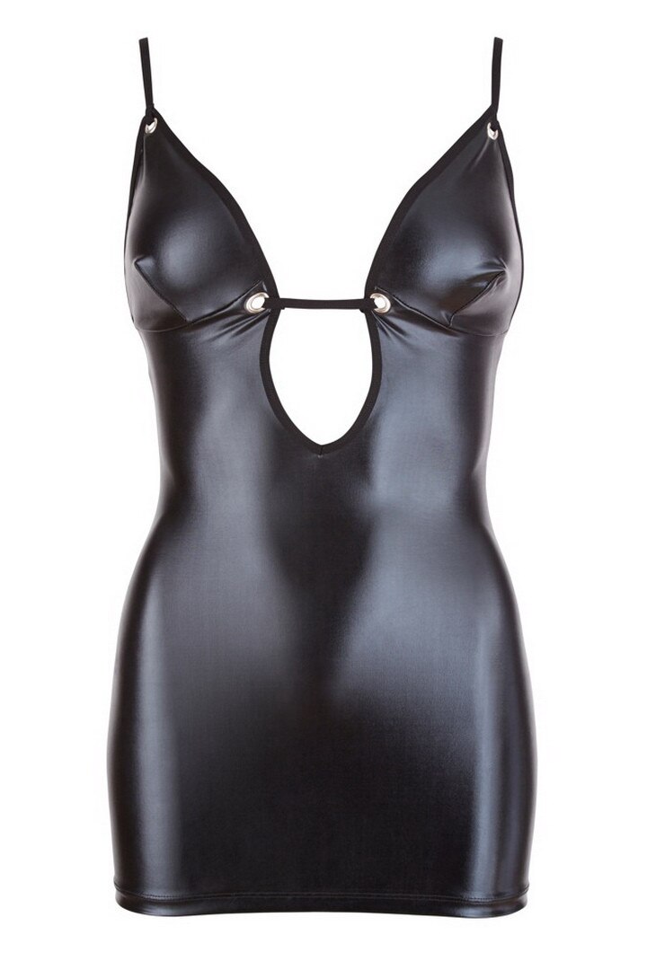 Rochie Cottelli Collection dantela, ajustabila, polyester/elastane, Negru