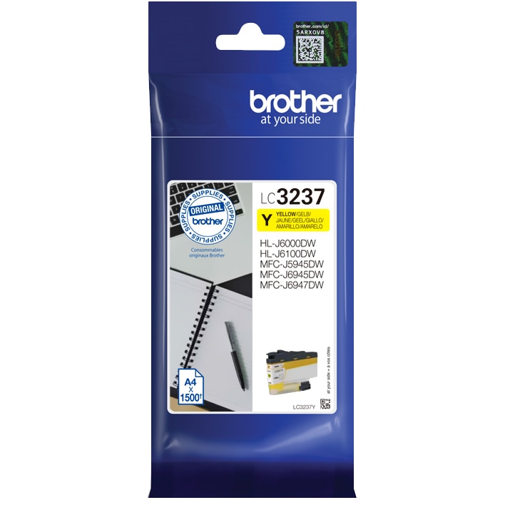 Cartus Brother LC3237BK, Yellow