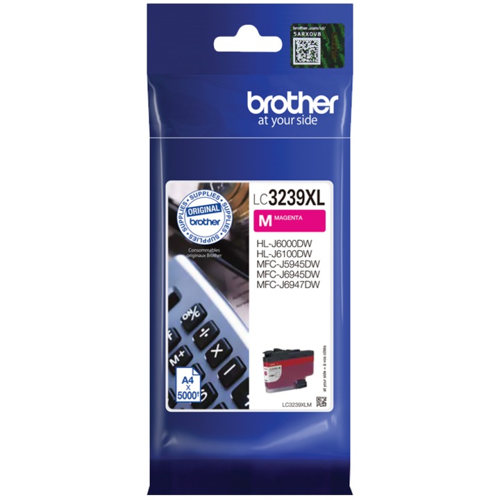 Brother LC3239XLM Tintapatron, Magenta