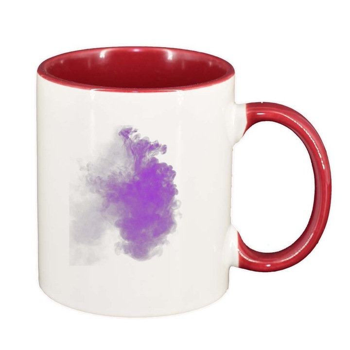 Cana Colour, interior rosu, 330ml, D305