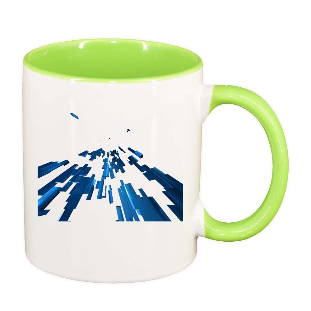 Cana Forme, interior verde deschis, 330ml, D303