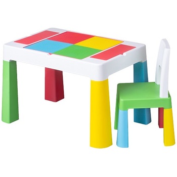 Set masuta cu scaun Multifun, Tega Baby, Multicolor Set masuta cu scaun Multifun, Tega Baby, Multicolor