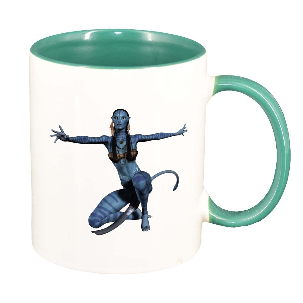 Cana Avatar, interior verde, 330ml, D314