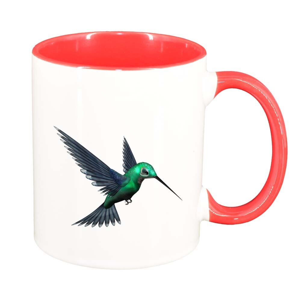 Cana Bird, interior rosu, 330ml, D313