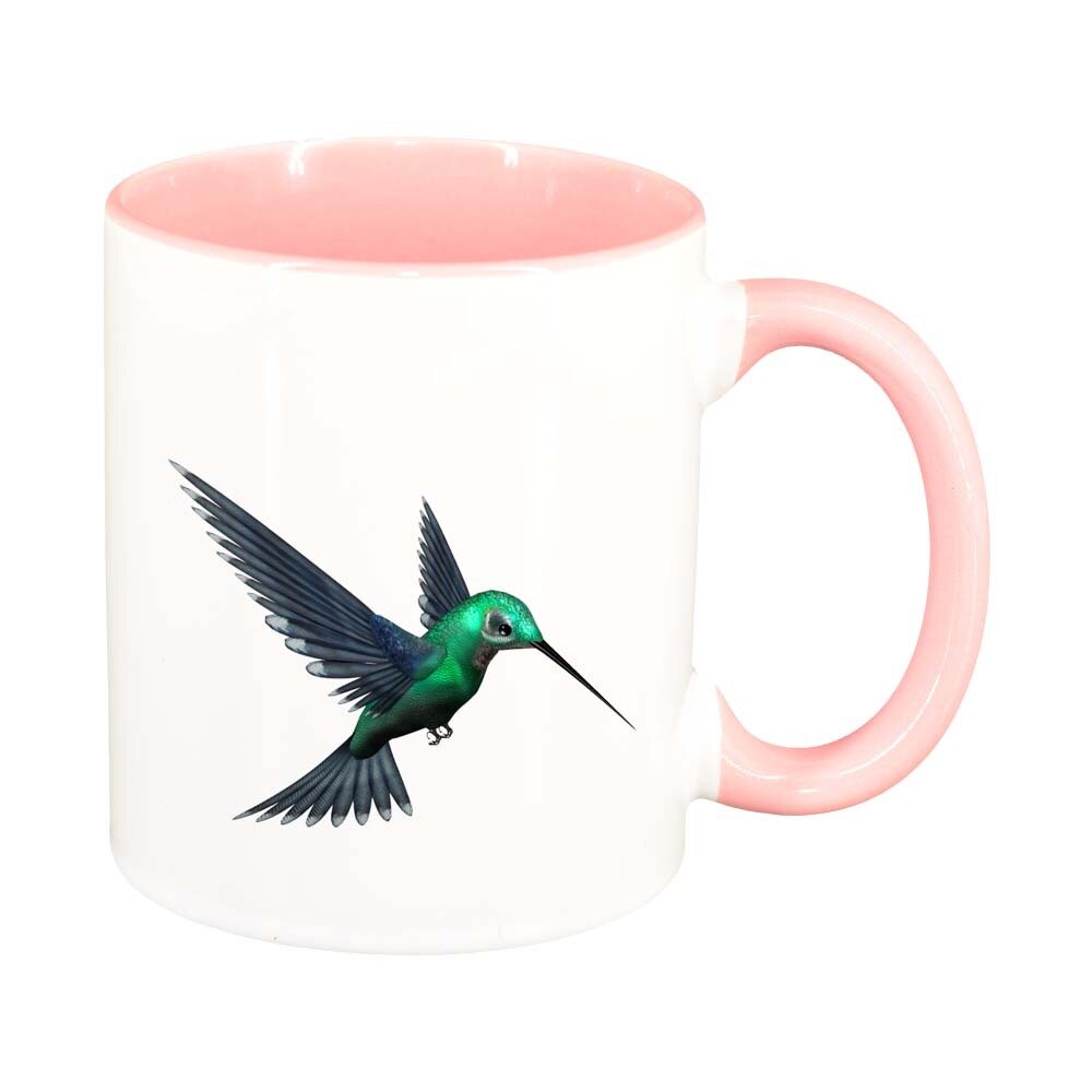 Cana Bird, interior roz, 330ml, D313