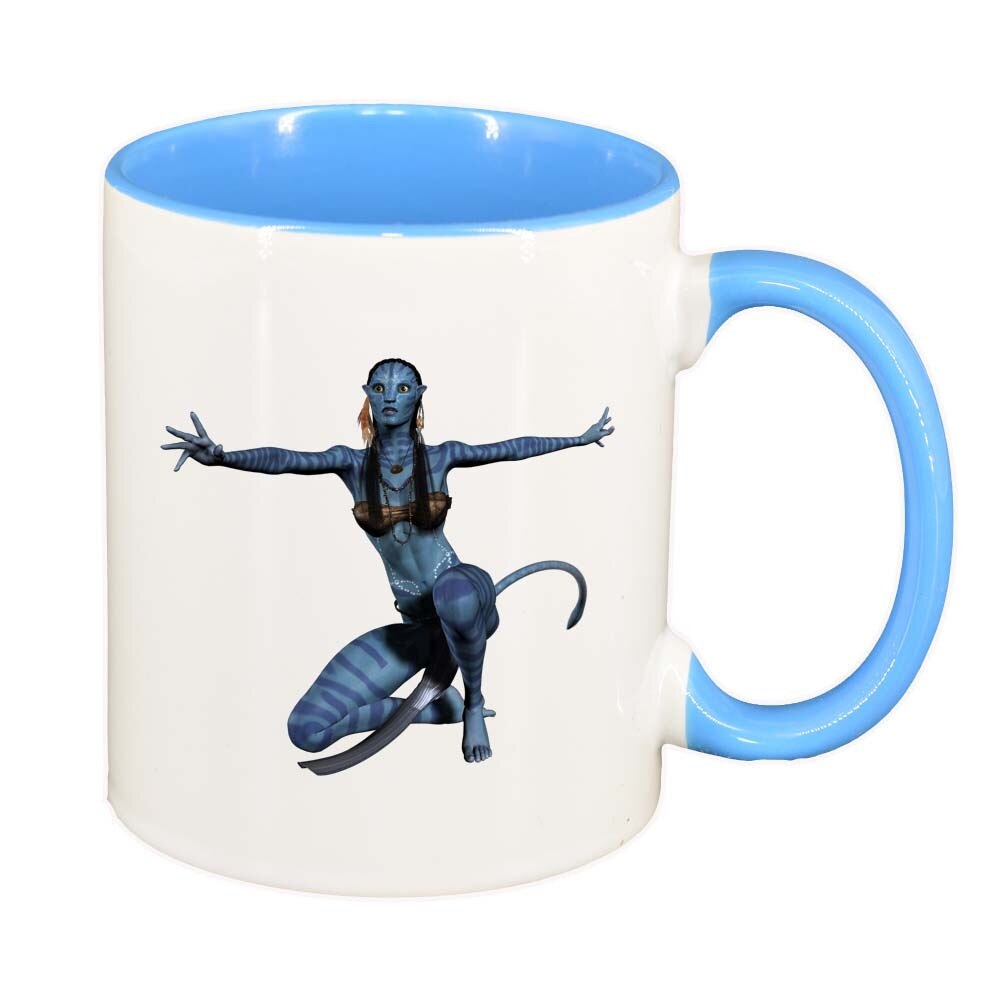 Cana Avatar, interior albastru, 330ml, D314