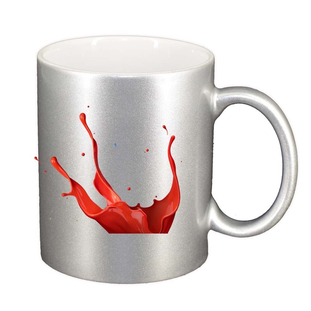 Cana Colour, argintiu sidefata, 330ml, D311