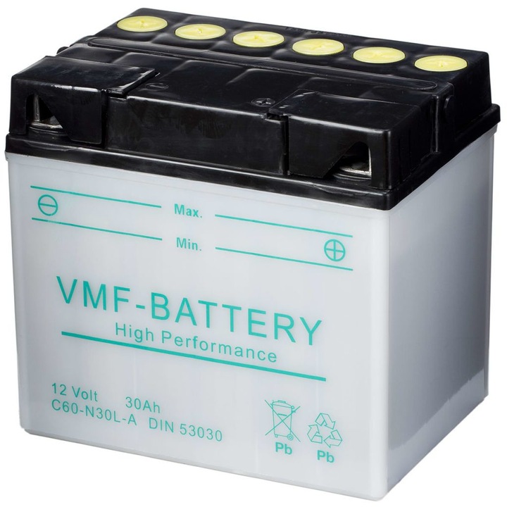 Акумулаторна батерия VMF, Powersport 12 V 30 Ah C60-N30L-A,