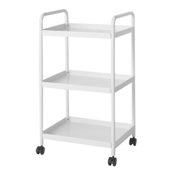 Etajera mobila cu 3 rafturi, Cooke&Lewis, Alb 45x36x80 cm Etajera mobila cu 3 rafturi, Cooke&Lewis, Alb 45x36x80 cm