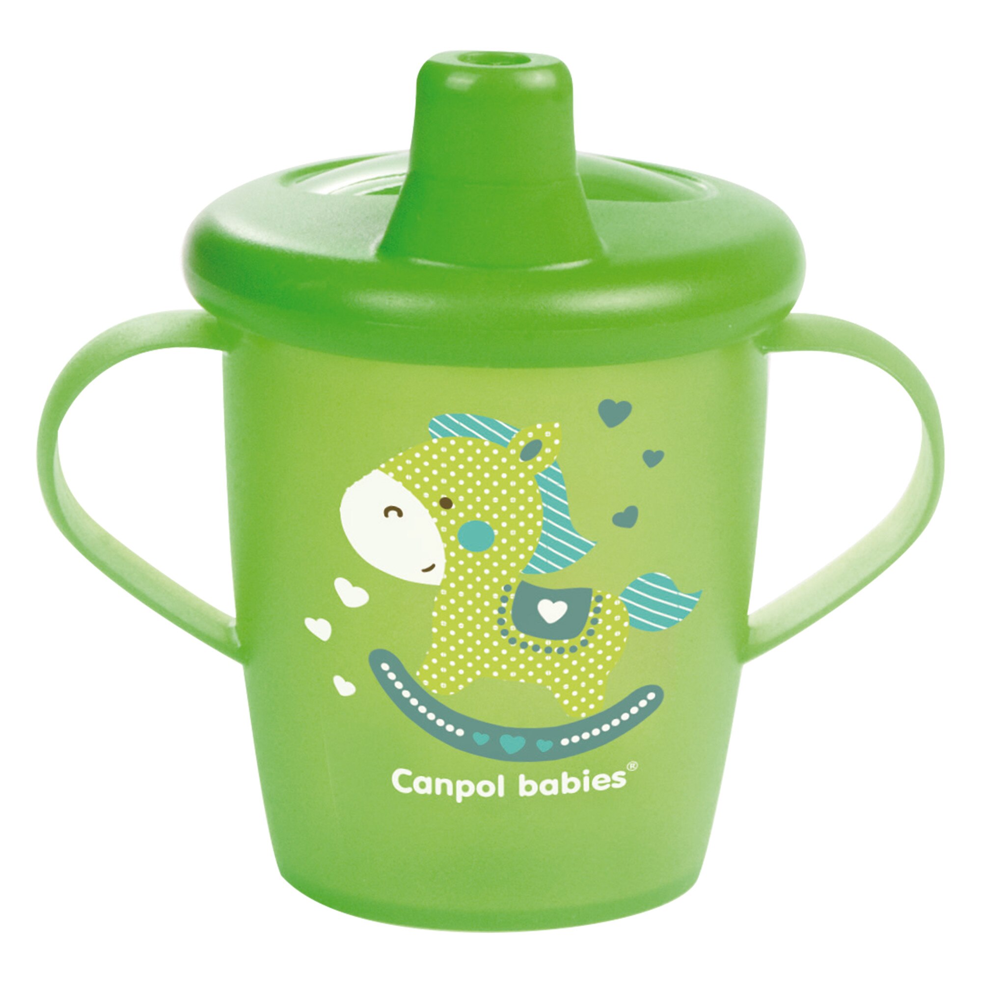 Canita anti-varsare Haberman „Toys“, Canpol babies®, 250 ml, verde