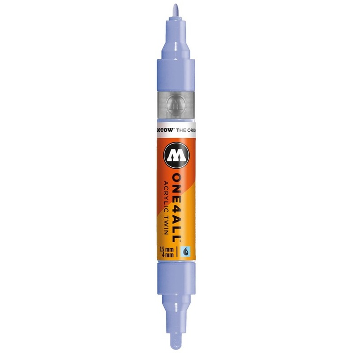Marker acrilic One4All Twin 1,5mm/4mm #209 blue violett pastel