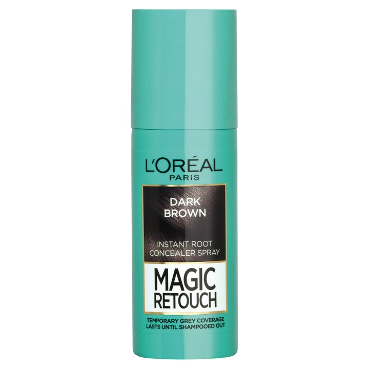 L'Oréal Paris Magic Retouch – Spray pentru retusarea radacinilor, Castaniu Inchis, 75 ml