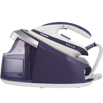Statie de calcat Heinner HIS-D3006V, 3000 W, 5.5 bar, 1.7 L, talpa ceramica, oprire automata, Mov Statie de calcat Heinner HIS-D3006V, 3000 W, 5.5 bar, 1.7 L, talpa ceramica, oprire automata, Mov