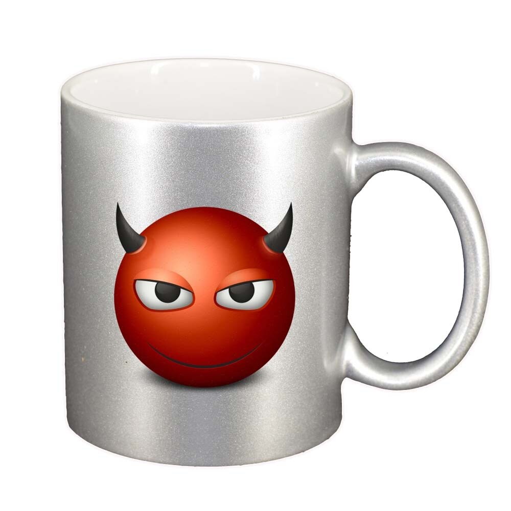 Cana Devil, argintiu sidefata, 330ml, D315