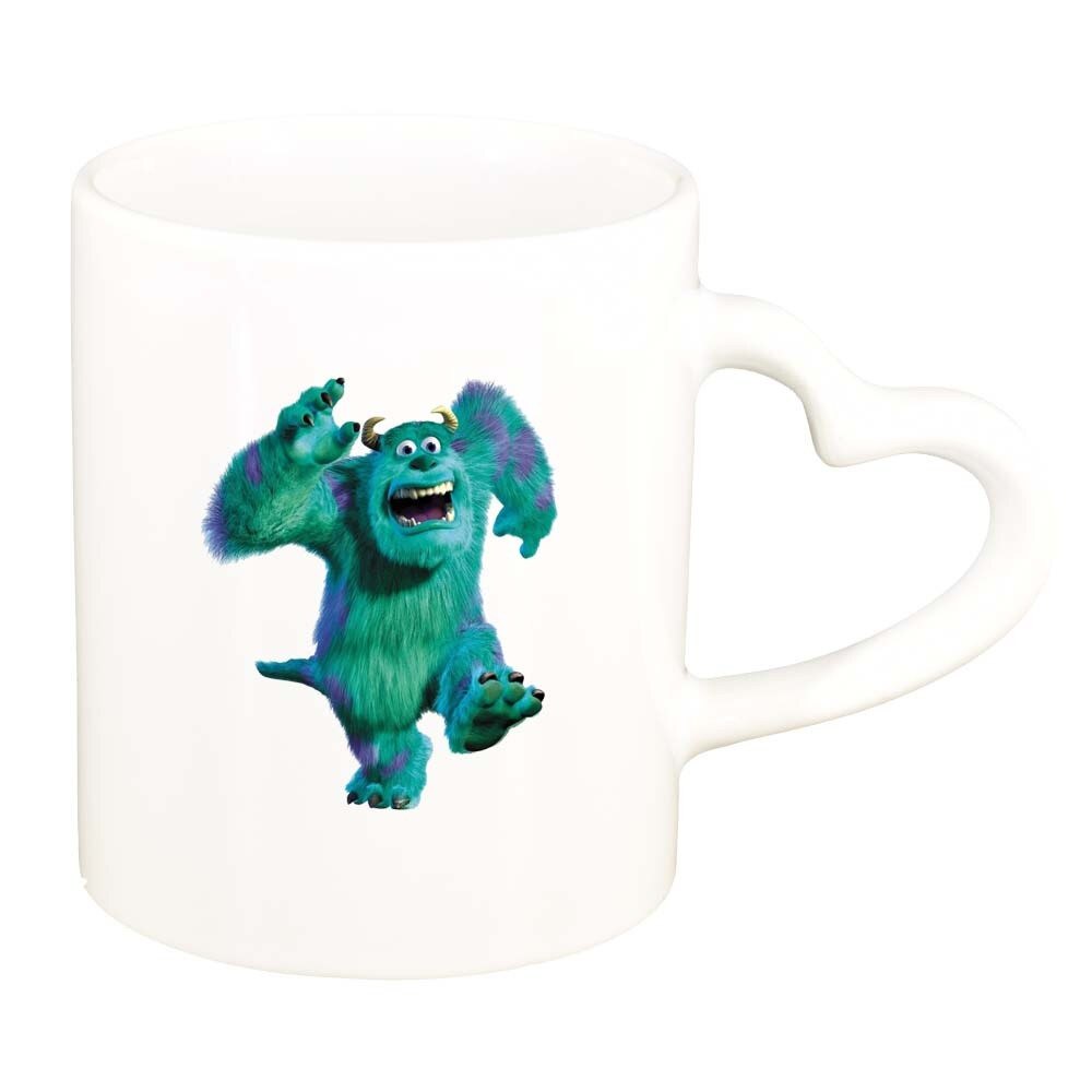 Cana Monster Inc, alb, maner inima, 330ml, D321