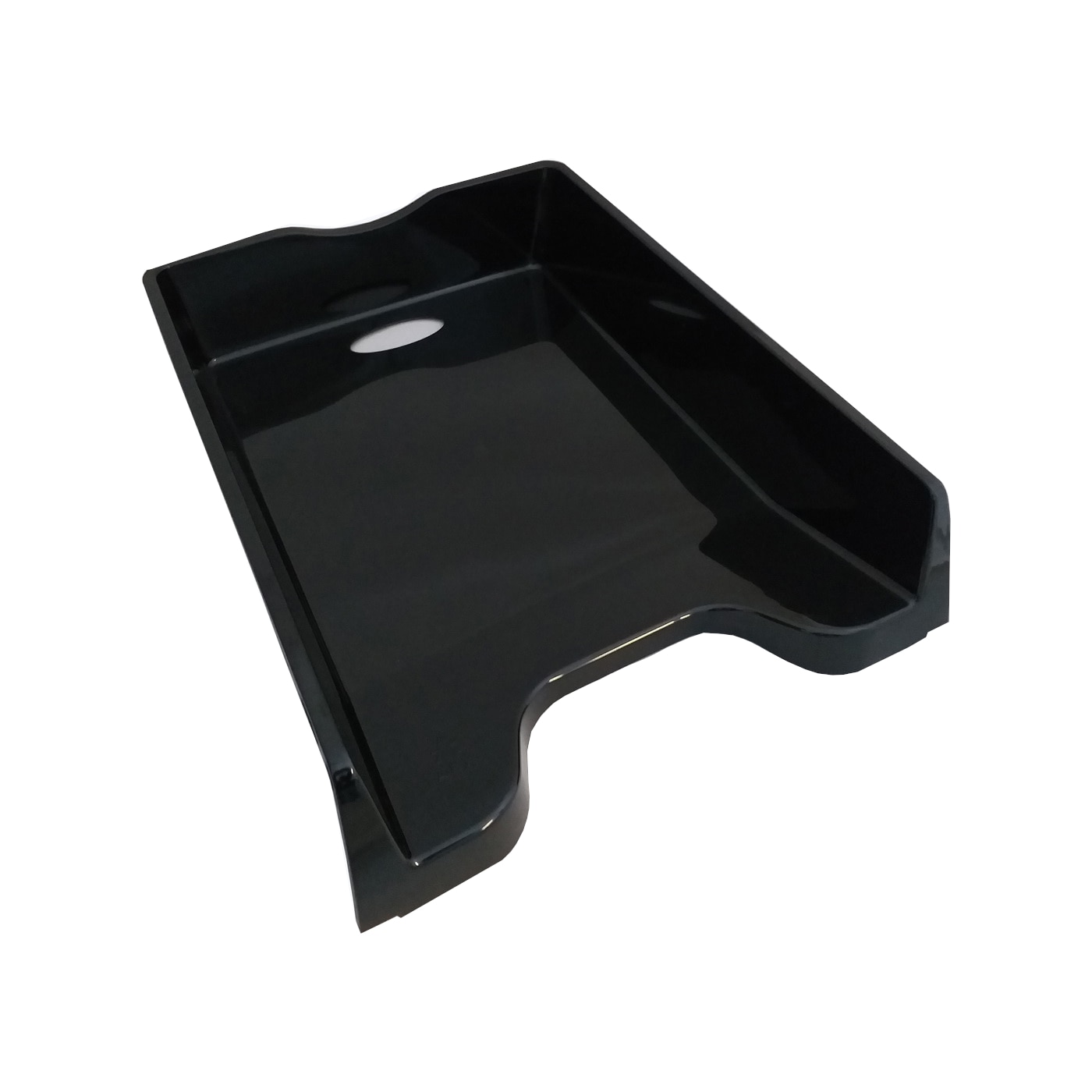 Tavita documente suprapozabila, ARK, plastic negru lucios