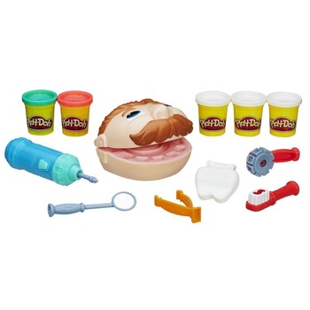 Set de joaca plastilina Cabinetul dentistului Play-Doh Set de joaca plastilina Cabinetul dentistului Play-Doh