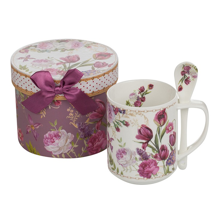 Чаша+лъжичка Димс-92, 952261, Колекция Лалета