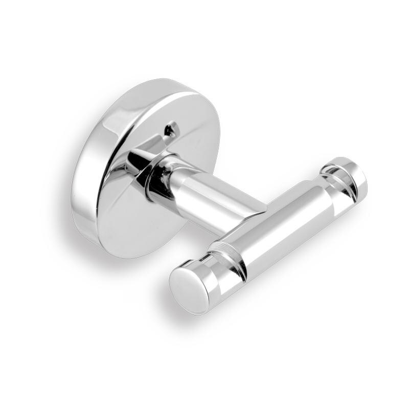 Cuier dublu, crom, Metalia 11, Ferro