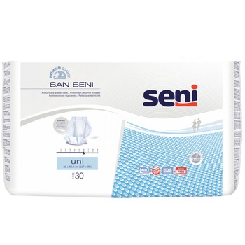 Pachet 6 seturi de Absorbante femei si barbati, San Seni Uni 30 Buc/Pachet Pachet 6 seturi de Absorbante femei si barbati, San Seni Uni 30 Buc/Pachet