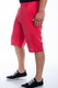 Мъжки къси панталони Rossini Regular fit, Червени ленени, Размер 52