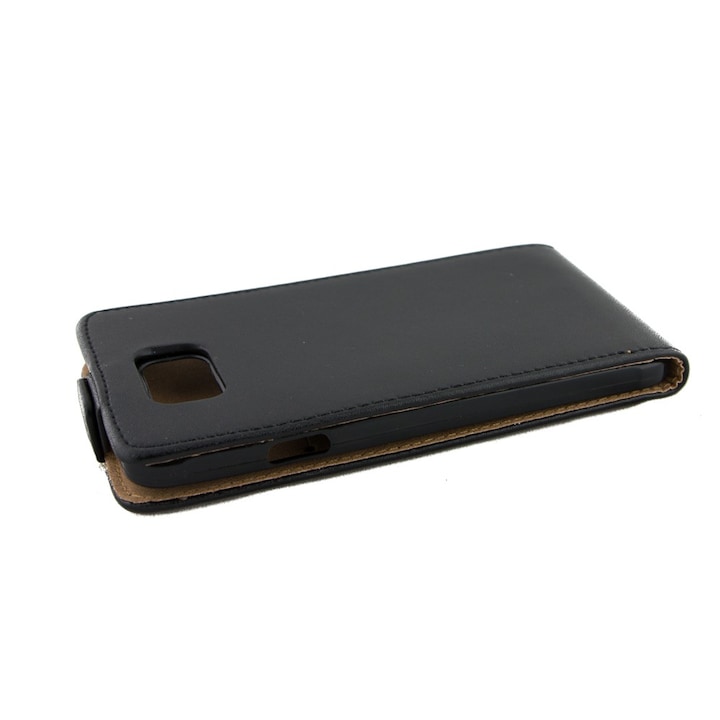 Кожен калъф, ECO Flexi, Съвместим с Samsung Galaxy Alpha G850, черен