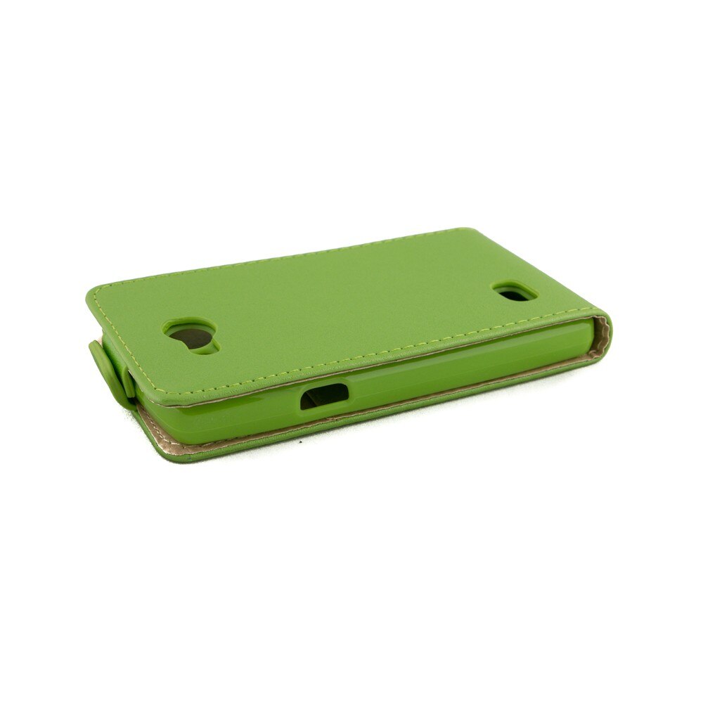 Husa piele, ECO Slim, Pocket LG Joy, Verde