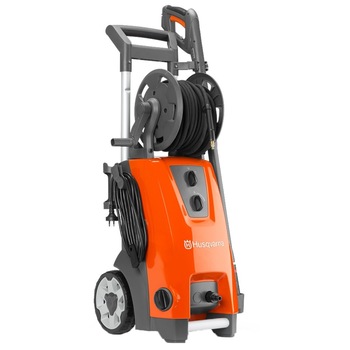 Aparat de spalat cu presiune Husqvarna PW 450, 2900 W, 150 bar presiune maxima, 610 l/h debit apa maxim, 13 m lungime furtun Aparat de spalat cu presiune Husqvarna PW 450, 2900 W, 150 bar presiune maxima, 610 l/h debit apa maxim, 13 m lungime furtun