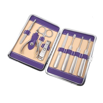 Trusa profesionala manichiura Lila Rossa, 8 piese TM8P3 Trusa profesionala manichiura Lila Rossa, 8 piese TM8P3