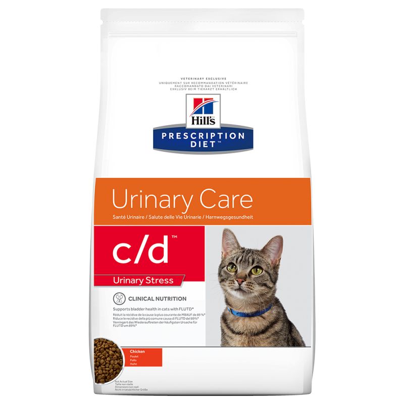 Hrana dietetica pentru pisici Hill's, Urinary Care c/d Reduced Calorie, 8kg