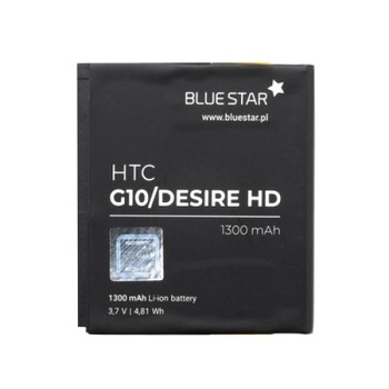 Acumulator HTC G10 Desire HD (1300 mAh) Blue Star Acumulator HTC G10 Desire HD (1300 mAh) Blue Star
