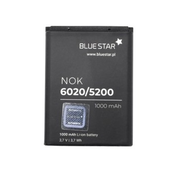 Acumulator NOKIA 6020 BL-5B (1000 mAh) Blue Star Acumulator NOKIA 6020 BL-5B (1000 mAh) Blue Star