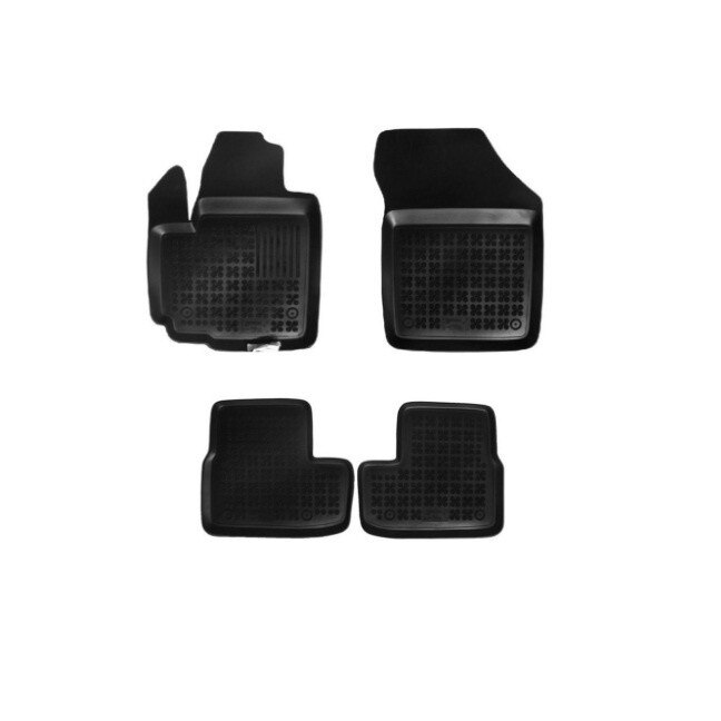 Set 4 covorase/presuri dedicate Porsche Cayenne II dupa 2010,din cauciuc antiaderent stil tavita calitate de TOP