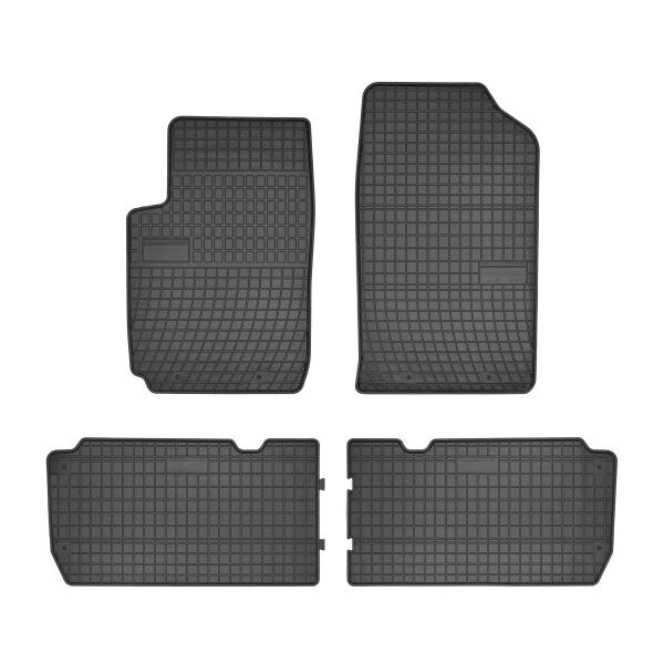 Set 4 covorase auto MAMMOOTH, Cauciuc, pentru CITROEN XSARA PICASSO 1999-2012 VAN, Negru