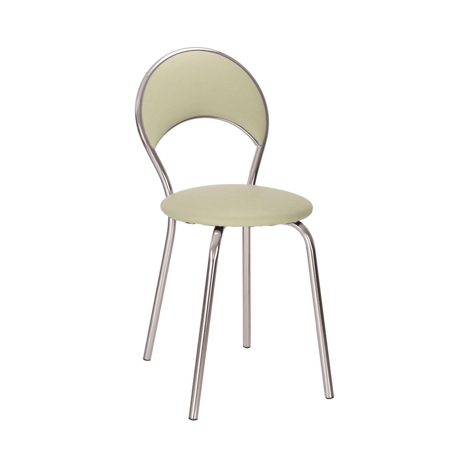 Scaun dining MARINO Plus, Oliv piele ecologica