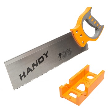 Fierastrau cu lama fixa Handy 10445, 350 mm, panza din otel, 1.2 mm grosime panza + caseta sablon debitare Fierastrau cu lama fixa Handy 10445, 350 mm, panza din otel, 1.2 mm grosime panza + caseta sablon debitare