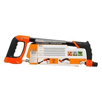 Fierastrau universal cu 4 panze din otel aliat, 300 mm, maner ergonomic Fierastrau universal cu 4 panze din otel aliat, 300 mm, maner ergonomic