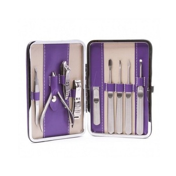 Trusa profesionala manichiura 9 piese Lila Rossa - TM9P Trusa profesionala manichiura 9 piese Lila Rossa - TM9P