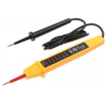 Lampa control 185mm, bipolara, E-next, cu indicator, AC 6-380V, cu fir Lampa control 185mm, bipolara, E-next, cu indicator, AC 6-380V, cu fir