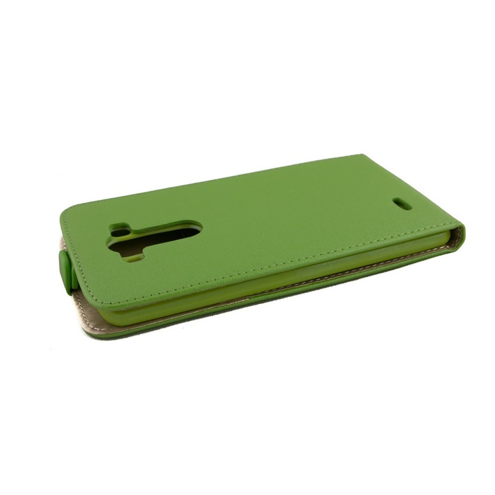 Калъф LG Optimus G3 D830 кожа, еко POCKET SLIM, Зелен