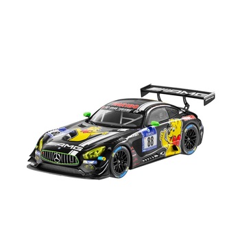 Macheta Auto Mercedes GT3 Harybo, 1:18, Multicolor Macheta Auto Mercedes GT3 Harybo, 1:18, Multicolor