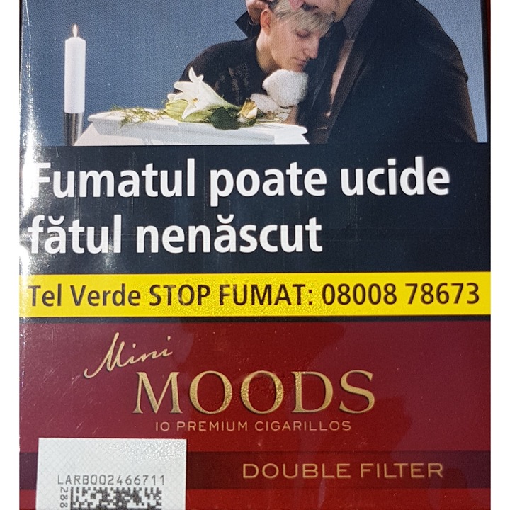 Tigari de foi Mini Moods Double Filter 10 tigari