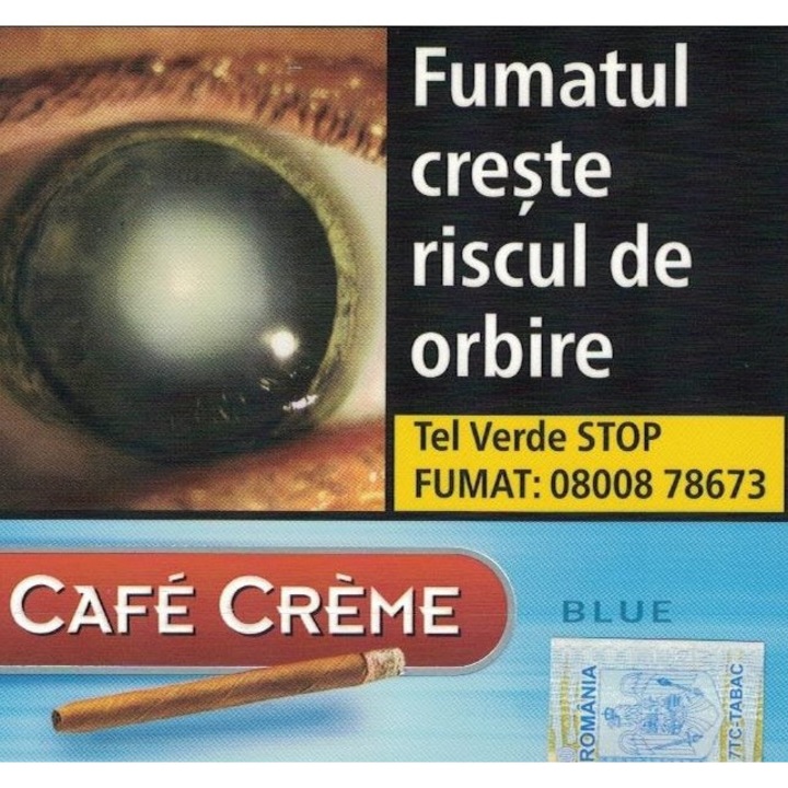 Tigari de foi Cafe Cream Blue 10 tigari
