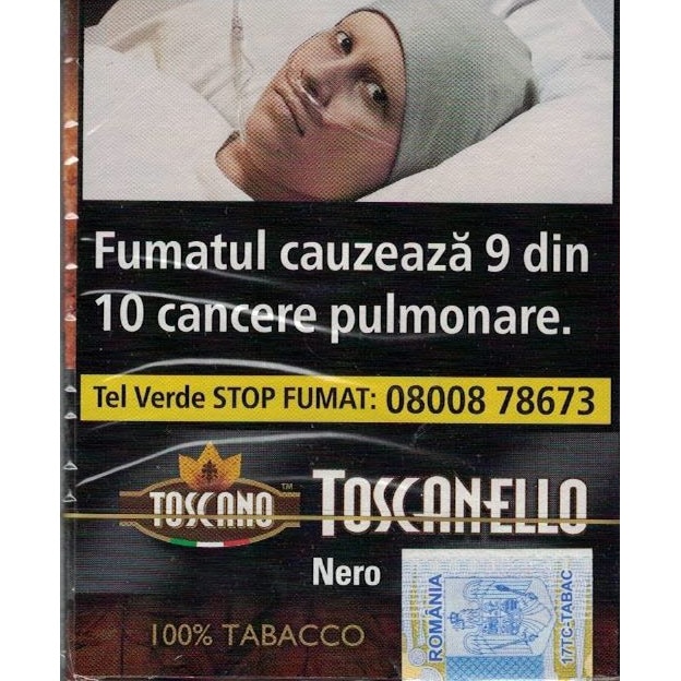 Tigari de foi Toscanello Nero 5 bucati