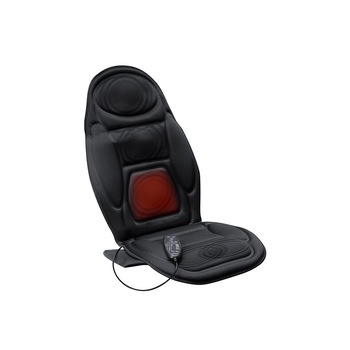Saltea masaj spate cu vibratii si incalzire, 5 motoare, 4 zone masaj, 4 intensitati, timer programabil, Urban Trends ® Saltea masaj spate cu vibratii si incalzire, 5 motoare, 4 zone masaj, 4 intensitati, timer programabil, Urban Trends ®