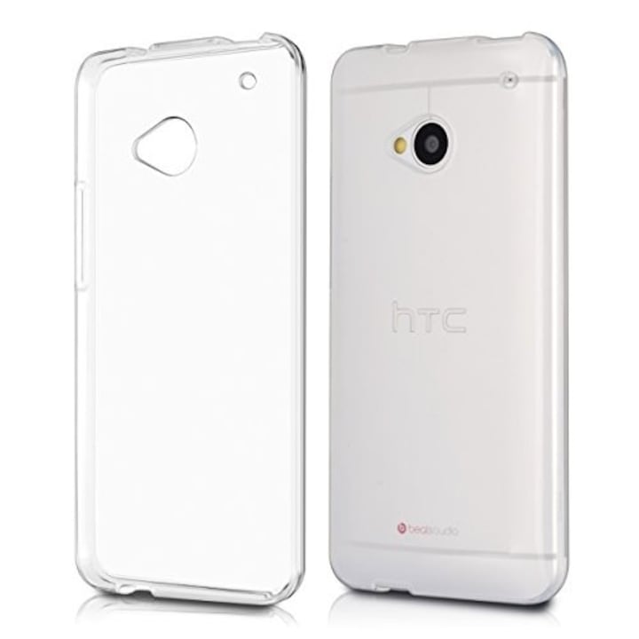 Калъф за HTC M7 - ултра тънък (прозрачен)